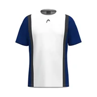 Koszulki sportowe męskie - Koszulka męska Head CLUB 25 TECH T-Shirt Men Royal/White M - miniaturka - grafika 1