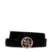 Paski - Pasek Damski Guess Izzy (JG) Belts BW9072 P4130 Czarny - miniaturka - grafika 1