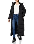 Płaszcze damskie - Calvin Klein Nowoczesny płaszcz damski Sorona XL, Ck czarny, XS - miniaturka - grafika 1