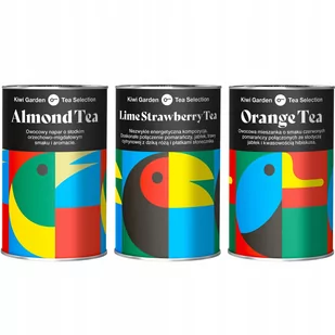 Zestaw Herbatka Napar Owocowy Kiwi Garden 3X100G - Herbata Zestaw Herbatka Napar Owocowy Kiwi Garden 3X100G - Herbata - miniaturka - grafika 1