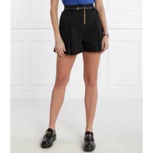 Patrizia Pepe Szorty | Regular Fit | high waist - Spodenki damskie - miniaturka - grafika 1