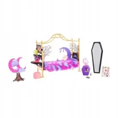 Domki dla lalek - Monster High Sypialnia Clawdeen Wolf - miniaturka - grafika 1