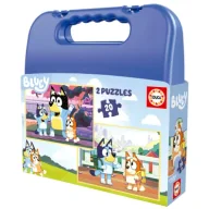 Puzzle - Puzzle 2x20 Blue Educa - miniaturka - grafika 1
