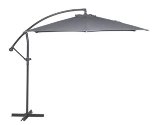 Rojaplast parasol przeciwsłoneczny FREE POLE 300 cm grafitowy - Parasole ogrodowe - miniaturka - grafika 1