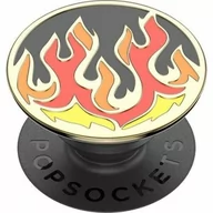 Pozostałe akcesoria do telefonów - PopSockets, uchwyt i podstawka, PopGrip 2gen. Premium, Enamel Flame On Black - miniaturka - grafika 1