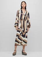 Sukienki - Boss Sukienka codzienna Detola 1 50492313 Kolorowy Relaxed Fit - BOSS - miniaturka - grafika 1