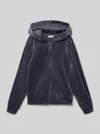 Swetry dla dziewczynek - Bluza rozpinana o kroju regular fit model ‘REBEL’ - miniaturka - grafika 1