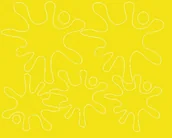 Pasmanteria - Kleksy naklejki maskujące, żółte połysk, 5 sztuk - miniaturka - grafika 1