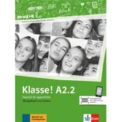 Pozostałe książki - Klett Klasse! A2.2. Übungsbuch mit Audios online - miniaturka - grafika 1