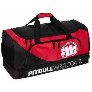 Pit Bull Torba Treningowa Big Duffle Logo TNT Black/Red - Torby sportowe - miniaturka - grafika 1