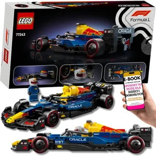 LEGO Red Bull Racing RB20 – KULTOWY BOLID Z F1 • LEGO KLOCKI DLA FANÓW WYŚCIGÓW • IDEALNY PREZENT DLA CHŁOPCA + EBOOK-3 - Klocki - miniaturka - grafika 1