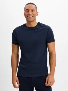 JOOP! Koszulka męska - JJ-22Priamo Mężczyźni Bawełna niebieski jednolity, XL - Koszulki męskie - miniaturka - grafika 1