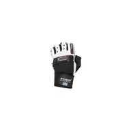 Rękawice do ćwiczeń - POWERSYSTEM POWER-SYSTEM RĘKAWICZKI NO COMPRO-WHITE BLACK-XS - miniaturka - grafika 1