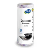 Ściereczki, gąbki, czyściki - Ściereczki kuchenne na rolce 40 sztuk - miniaturka - grafika 1