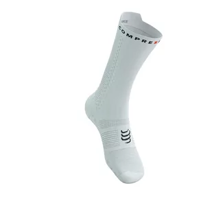 COMPRESSPORT Skarpetki rowerowe PRORACING SOCKS V4 BIKE white/black - Skarpetki kolarskie - miniaturka - grafika 3