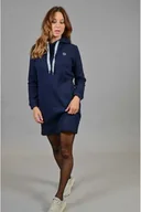 Akcesoria jeździeckie - Harcour Sukienka dresowa z kapturem DOLCE AW 22/23 - navy - miniaturka - grafika 1