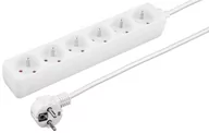Listwy zasilające - Esperanza Titanum Listwa Zasilająca TL122 - 6 Kabel Zabezpieczenie przep - miniaturka - grafika 1