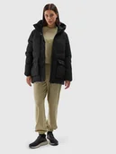 Kurtki damskie - 4F Kurtka pikowana w kolorze czarnym - miniaturka - grafika 1