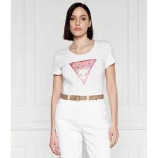 GUESS T-shirt | Slim Fit - Koszulki i topy damskie - miniaturka - grafika 1