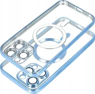 Etui i futerały do telefonów - OEM Futerał ELECTRO MAG COVER kompatybilny z MagSafe do SAMSUNG S24 niebieski - miniaturka - grafika 1