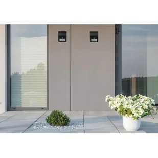 Lampa solarna POLUX BOX mini SRQ60531 z czujnikiem zmierzchu i ruchu - Lampy ogrodowe - miniaturka - grafika 1