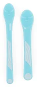 Sztućce dla dzieci - Twistshake łyżeczka do karmienia 2x Set 4+m pastelowoniebieska - miniaturka - grafika 1