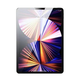 Baseus 2x Full-glass film 0,3mm szkło hartowane do iPad Pro 11" 2021 (5 gen.) / 2020 (4 gen.) / 2018 (3 gen.) i iPad Air 4/Air 5 10.9" z zestawem montażowym - Akcesoria do tabletów i e-booków - miniaturka - grafika 2
