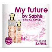 Zestawy perfum damskich - SAPHIR WOMEN Woda perfumowana MY FUTURE, zestaw 200 ml + 30 ml - miniaturka - grafika 1