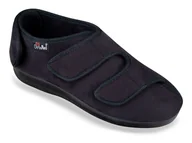 Półbuty męskie - Buty męskie ortopedyczne zdrowotne profilaktyczne szerokie OrtoMed 6052 -43 - miniaturka - grafika 1