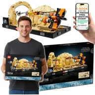 Klocki - LEGO Star Wars Diorama Mos Espa – Anakin vs Sebulba 18+ (75380) Lego Prezent Dla Męża Chłopaka + EBOOK-1 - miniaturka - grafika 1