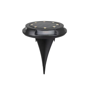 Inspire Lampa solarna wbijana Tampa czarna IP54 LED - Lampy ogrodowe - miniaturka - grafika 1