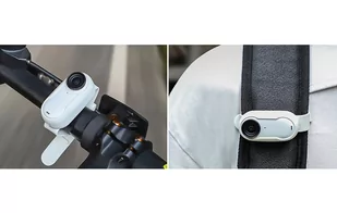 Osłona silikonowa z paskiem Sunnylife dla Insta360 GO 3 - Biała (IST-ZD588-B) - Akcesoria do drona - miniaturka - grafika 3