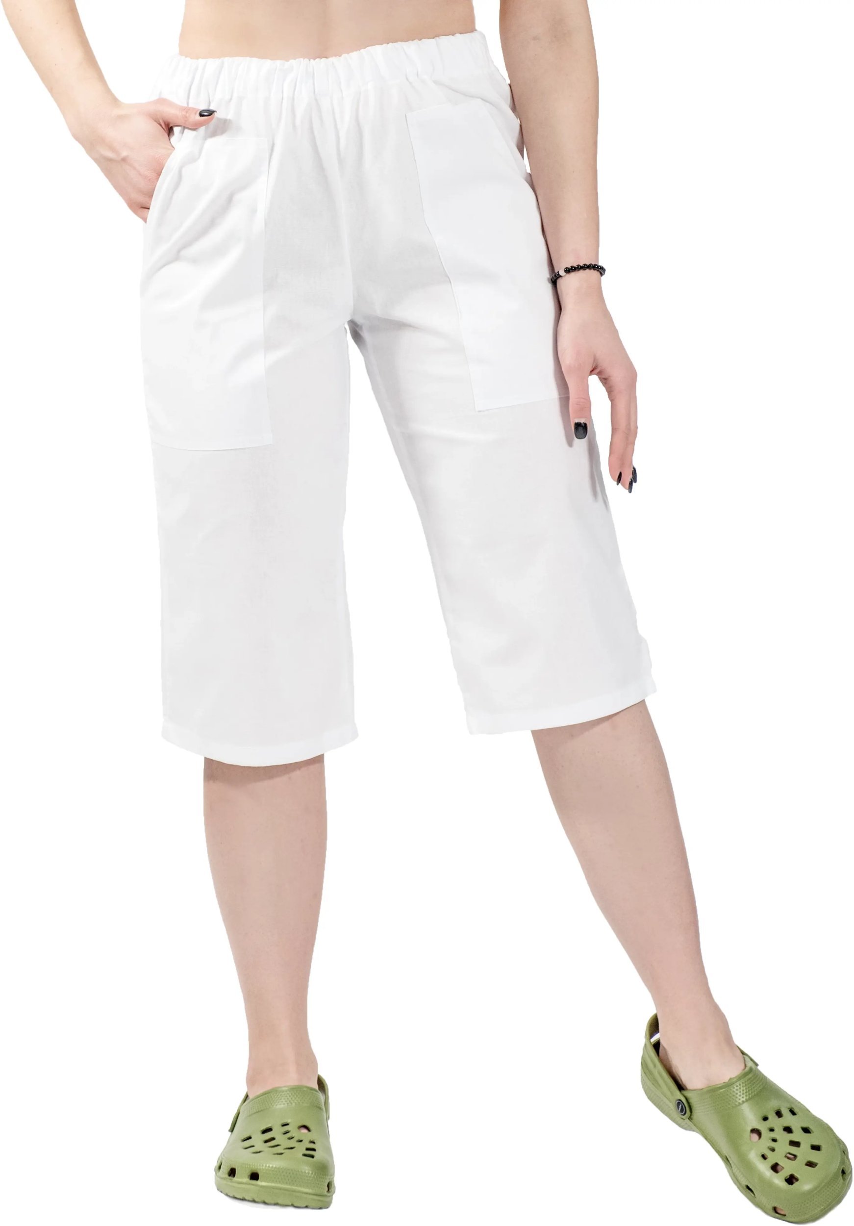 Visent Spodnie piekarskie krótkie 3/4 unisex, spodnie piekarza L