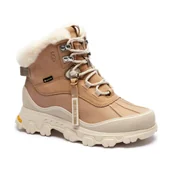 Buty trekkingowe damskie - UGG Skórzane buty trekkingowe ADIRONDACK MERIDIAN HIKER | z dodatkiem wełny - miniaturka - grafika 1