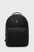 Plecaki - Tommy Hilfiger plecak damski kolor czarny mały gładki - miniaturka - grafika 1