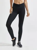 Spodnie sportowe damskie - Craft Legginsy sportowe "Core Essence" w kolorze czarnym - miniaturka - grafika 1