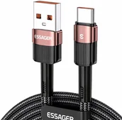 Kable USB - Kabel Essager 120W USB A na USB C 6A, 2m, wyświetlacz do Xiaomi, POCO, Redmi - miniaturka - grafika 1