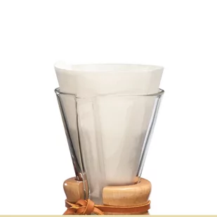 Filtry papierowe CHEMEX FP-2 3 filiżanki - 100 sztuk - Zaparzacze i kawiarki - miniaturka - grafika 1