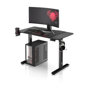 Biurko z regulacją wysokości Diablo X-Tensio 1100 czarne - Biurka gamingowe - miniaturka - grafika 1