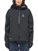 Kurtki damskie - Haglöfs Kurtka funkcyjna "ROC Flash GTX" w kolorze czarnym - miniaturka - grafika 1