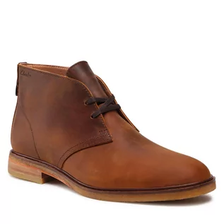 Półbuty damskie - Clarks Trzewiki Clarkdale Dbt 261542107 Beeswax Leather - grafika 1