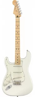 Fender Player Stratocaster Left-handed MN Polar White gitara elektryczna leworęczna - Gitary elektryczne - miniaturka - grafika 1