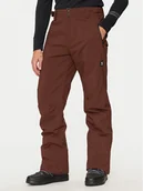 Spodnie narciarskie - Brunotti Spodnie narciarskie Footrail 2421220069 Bordowy Regular Fit - miniaturka - grafika 1