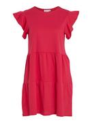 Sukienki - Vila Sukienka "Visummer" w kolorze różowym - miniaturka - grafika 1
