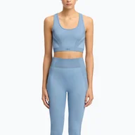 Bielizna sportowa damska - Biustonosz treningowy damski Reebok Rbk Lab Seamless upgrade blue WYSYŁKA W 24H 30 DNI NA ZWROT - miniaturka - grafika 1