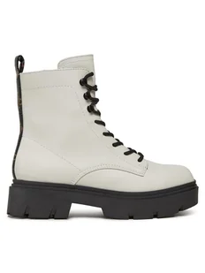 Guess Botki Ramsay FL8RMY ELE10 Biały - Botki damskie - miniaturka - grafika 1
