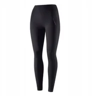 Legginsy - LE1397W Legginsy damskie CASUAL czarny XS - miniaturka - grafika 1