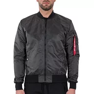 Kurtki męskie - ALPHA INDUSTRIES Męska kurtka dziecięca, szary/czarny, XL - miniaturka - grafika 1