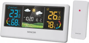 STACJA POGODY BEZPRZEWODOWA METEO ZEWNETRZNA HIGROMETR SENCOR SWS 4100 - Stacje pogodowe STACJA POGODY BEZPRZEWODOWA METEO ZEWNETRZNA HIGROMETR SENCOR SWS 4100 - Stacje pogodowe - miniaturka - grafika 1