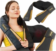 Masażery - Masażer Podgrzewany Pas Masujący Shiatsu Pro + do Szyi Karku Pleców Ciała - miniaturka - grafika 1